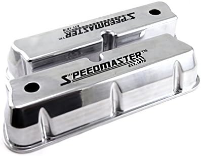 Speedmaster PCE314.1083.15 Compatible with Ford SB 289 302 351w Polished Aluminum Black Letter Valve Covers