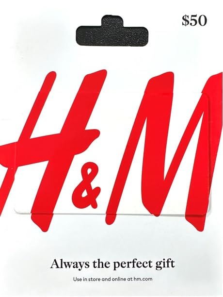 H&M Physical Gift Card