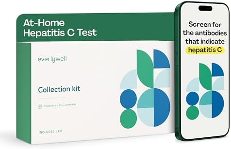 Everlywell At-Home Hepatitis C Test Collection Kit for Women and Men. Get Discreet, Accurate Results at Home from a CLIA-Certified Lab Within Days