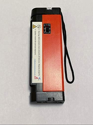 UV Lamp 254nm/365nm 4W Portable UVC/UVA Shortwave Longwave Lab Batteries Included AI-0UV19