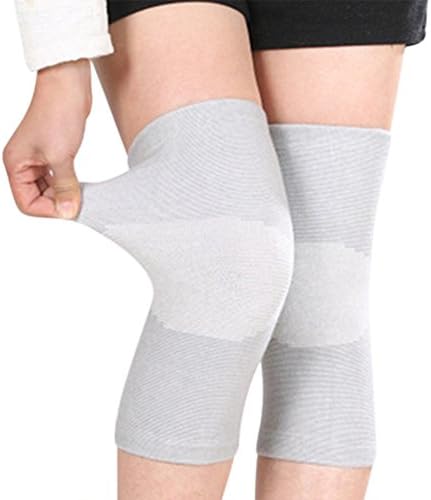 JUMISEE (One Pair Cotton Knee Sleeves for Knee Support, Circulation Improvement & Pain Relief Compression Knee Brace
