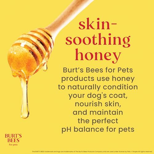 BURT'S BEES FOR PETS Ear Cleaner for Dogs with Pepeprmint and Witch Hazel, 99.7% Natural Origin Formulas, Dog Ear Cleaner, Ear Cleaning Solution for Dogs, 4 oz | 99.7 percent natural origin formula, gentle ear cleaning solution, for routine daily groomin…