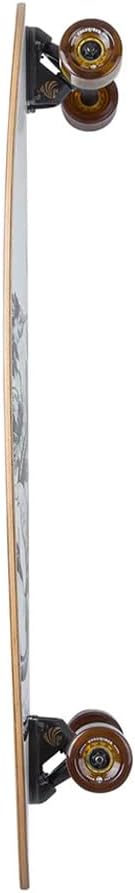 Arbor Bamboo Fish 37" Complete Longboard - Perfect for Cruising and Carving - Includes ABEC 7 Bearings, Spacers, Paris Risers