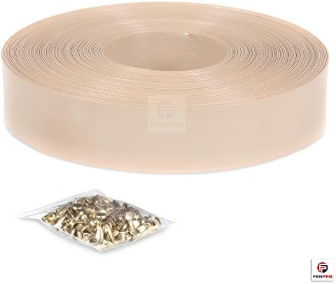 Chain Link Fence Privacy Tape 250 ft (40 SqFt) (Arctic White) | Gardening, Outdoor Wall, Balcony, Patio, Yard, Injury Prevention, Safety Fence Cover for Dog, Other Pet Hedge Slats