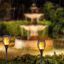 Solar Lights Flames Tiki Lights