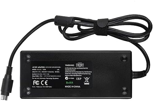 24V 4Pin Replacement Adapter for Makerbot Replicator 2 2X Desktop 3D Printer MP04948 MP04952 MP05927 Power Supply Cable Cord