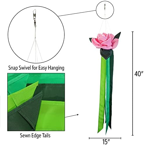 In the Breeze Spring Daffodil Windtail,15" W x 40" H x 15" D,4634