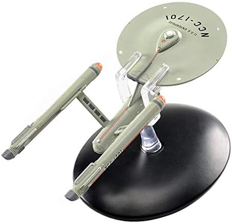Star Trek The Official Starships Collection | U.S.S. Enterprise NCC-1701 with Magazine Issue 50 by Eaglemoss Hero Collector