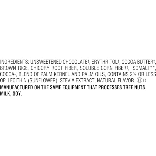 LILY'S Almond Dark Chocolate Style No Sugar Added, Sweets Bars, 3 oz (12 Count)