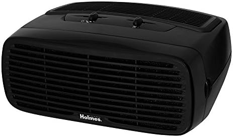 Holmes Desktop HEPA Type Air Purifier with Optional Ionizer | Small Air Purifier | Air Cleaner Purifier (HAP242B-U)