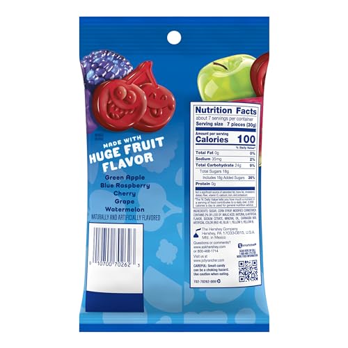 JOLLY RANCHER Gummies Original Fruit Flavored Gummy Candy Box, 3.5 oz