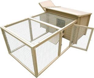 New Age Pet ECOFLEX Fontana Chicken Coop, Urban Barn for 2 to 3 Chickens, Easy Assembly, Eco Friendly & Durable, Tan