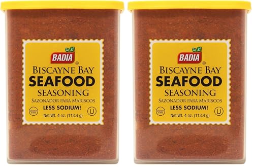 Badia Biscayne Bay Seafood Seasoning, 4 oz – Savory Blend for Fish, Shrimp & Coastal-Inspired Dishes