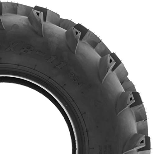 Set of 2 SunF A024 22x11-9 ATV UTV Mud/Trail Tires, 6-PR, Deep Directional Tread