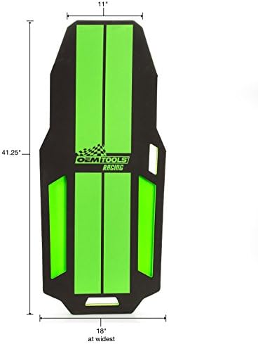 OEMTOOLS 24972 Racing Body Creeper, Gifts for Men, Dad Gifts, EVA Foam Creepers Automotive, Low Ground Clearance Mechanic Cart, Work Pad