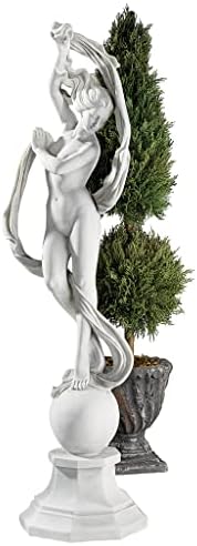 Design Toscano Birth of Venus, Roman Patroness of Love Indoor/Outdoor Garden Statue, 25 inches tall, Cast Stone Resin, Antique Stone Finish