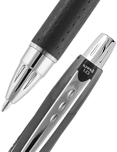 uni-ball Jetstream RT Ballpoint Pens, Bold Point (1.0mm), Black, 3 Count | Retractable, Smooth Writing, Quick-Drying, Smear-Resistant