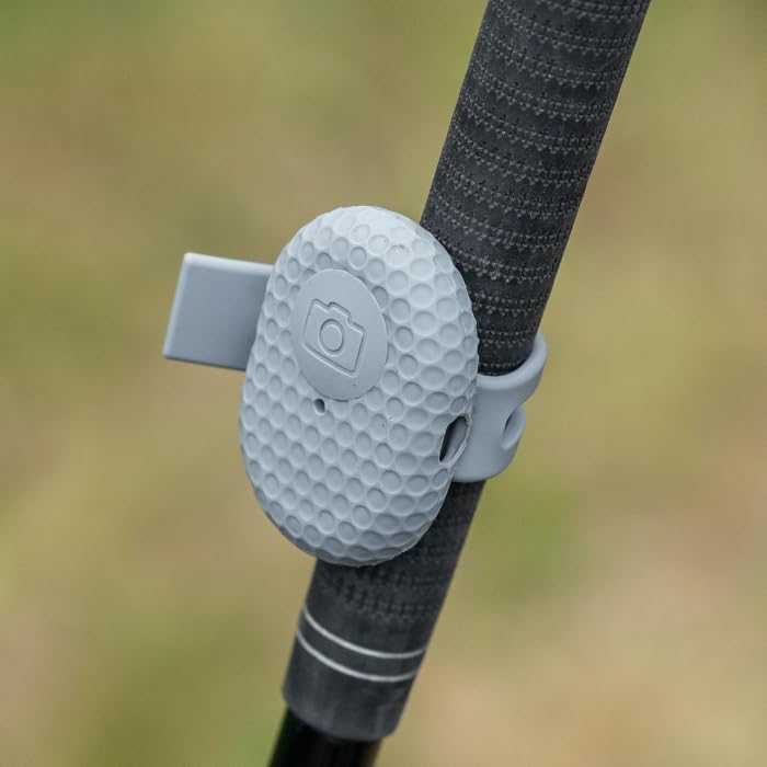 SnapSwing Hands-Free Golf Swing Recorder – Instantly Film Every Swing from Your Club Grip – Fix Your Swing Faster Without a Coach – Bluetooth