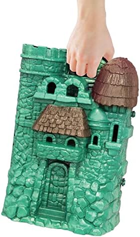 Masters of the Universe Mattel Masters of the Universe Origins Playset & Action Figure, Castle Grayskull with Scorceress, MOTU Toy, 4 Rooms