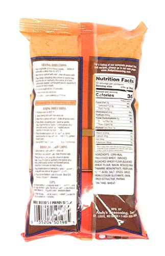 Andys Cajun Fish Breading (Pack of 3)