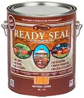 Ready Seal 112 1-Gallon Can Natural Cedar Exterior Wood Stain and Sealer, Model: 112, Outdoor & Hardware Store