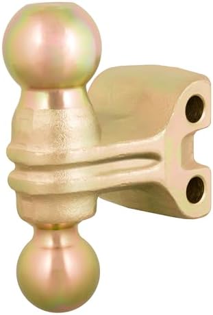 CURT 45923 Replacement Dual-Ball for Adjustable Trailer Hitch Ball Mount, 2-Inch, 2-5/16-Inch