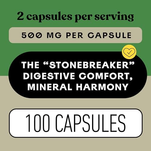 CNP | Chanca Piedra Capsules 500mg - Stonebreaker, Kidney Gallbladder Aid