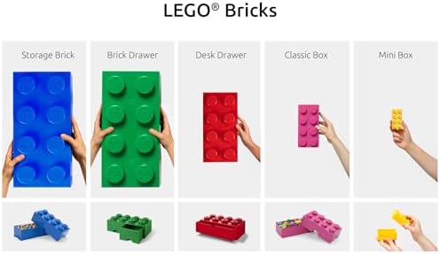 Lego Brick Drawer 8 Royal Blue