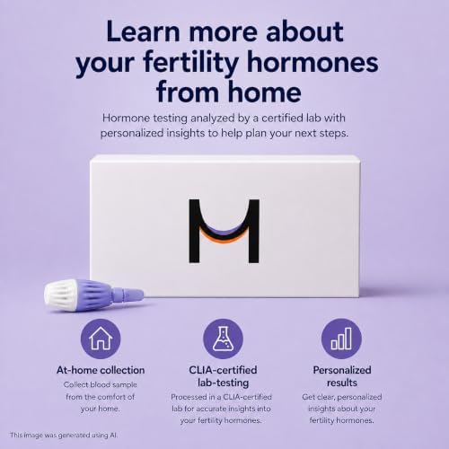 Modern Fertility Hormone Test | Reliable, Convenient at-Home Kit for Women Delivers Personalized Reports, Accurate & Fast