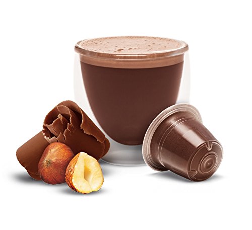 Hot Chocolate Nespresso Compatible Capsules Hot Cocoa Pods - Mint Infusion - 10 Pod Package