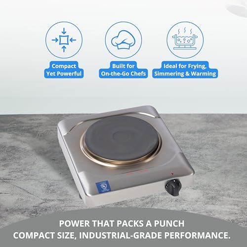 Cadco KR-S2 Portable Electric Hot Plate