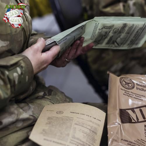 MRE Emergency Food Kit - 6 Pack w/Heater - Camping & Hiking | MRE Emergency Food Kit - 6-Pack with Entree, Dessert & Flameless Heater - Camping