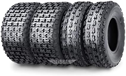 WANDA 4 Sport ATV Tires 22x7-10 Front 22x10-10 Rear 4PR