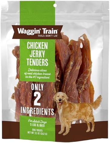 Waggin' Train Limited Ingredient, Grain Free Dog Treat, Chicken Jerky Tenders - 11 oz. Pouch