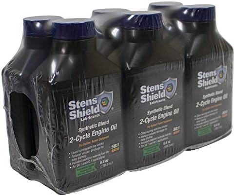 Stens 2-Cycle Engine Oil 770-646, Twenty-Four 6.4 oz. Bottles per case