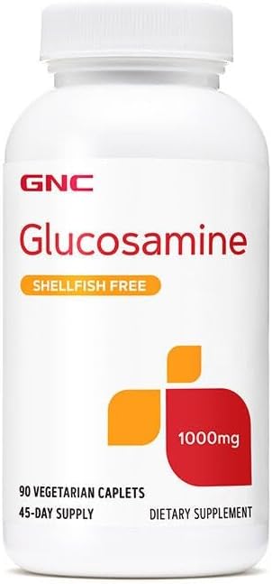 GNC Glucosamine 1000 mg, Supports Healthy Joint Function and Flexibility, 45 Servings