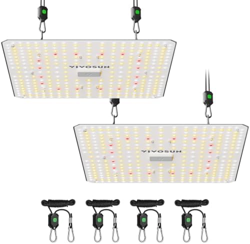 VIVOSUN LumaLight 200W LED Grow Light, Full Spectrum Plant Light