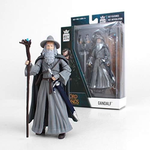 The Loyal Subjects The Lord of The Rings Gandalf BST AXN 5" Action Figure with Accessories