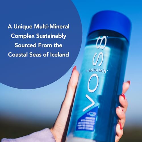 VOSS+ Aquamin Enhanced Water - 12 Pack Bottles, 850ml - Purified Hydrating