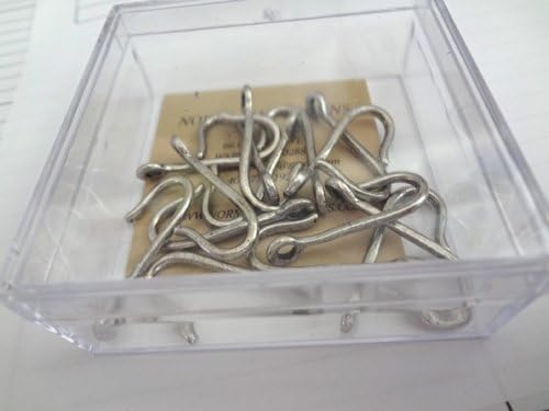 Push Pin Hooks, 15pc Set, Antique Silver