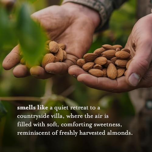 A LA MAISON Sweet Almond Bar Soap - Triple French Milled Natural Moisturizing Hand Soap Bar (4 Bars of Soap, 3.5 oz)