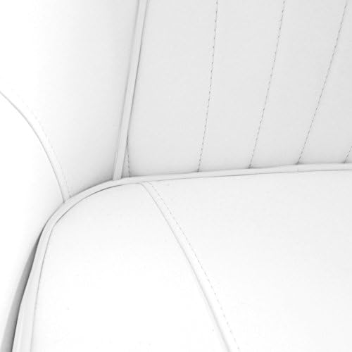 Leader Accessories Pontoon Captains Bucket Seat Boat Seat Boat Chair | Boat Chair with Armrest Ergonomic Design Compression Foam Padding Injection Molded Plastic Frame