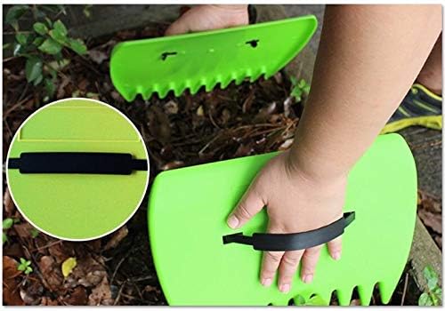 Leaf Grabber Set Paw Handheld Hazelnut Leaf Scoop Fast Lawn Remove Fallen Collection Great Tool Lawn Claw Leaf Blade Used to Pick Up Leaves