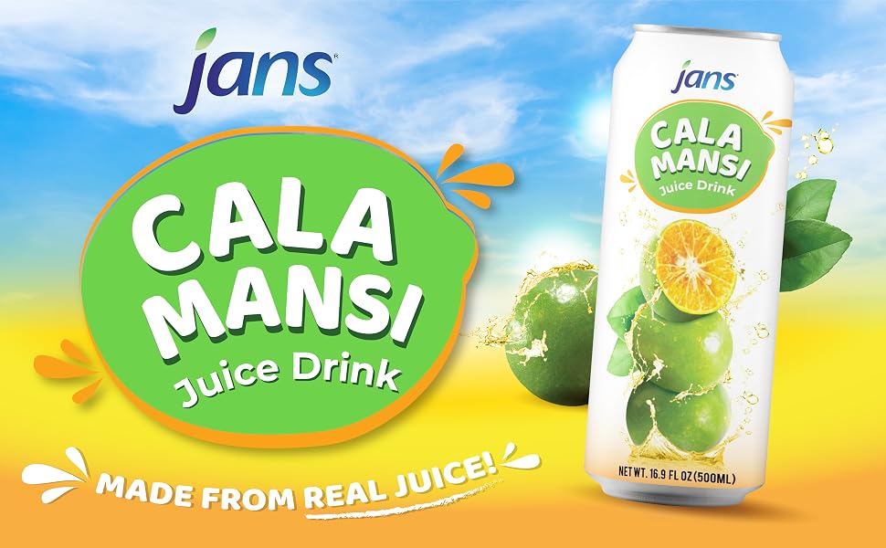 Jans Calamansi Juice Made From Real Juice