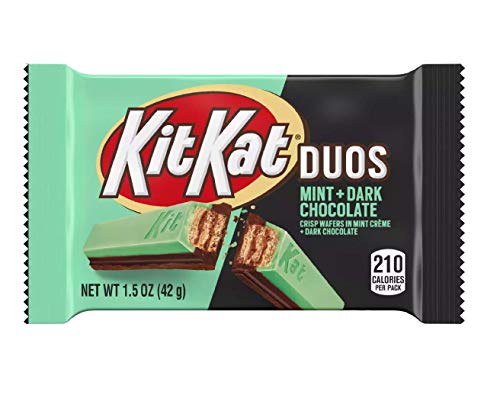 Hershey's KitKat 6 Bars Variety Assortment Mix Bundle Pack Chocolate Candy Singles - Milk - Dark- Mint - Mocha - Strawberry - Blueberry Muffin