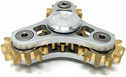 FXCOOLCT Hand Spinner 4 Gear Linkage Fidget Spinner Anti Stress Toys Tri-Spinner Fidget Stress Reducer Anxiety Killing Time Kids Adult Gift