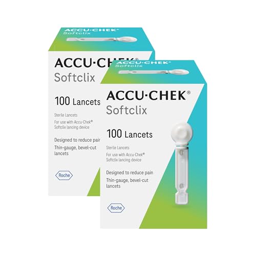Accu-Chek Softclix Diabetes Lancing Device and 110 Softclix Lancets