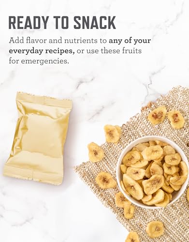 READYWISE Emergency Food Supply Freeze Dried Vegetables, 72 Servings