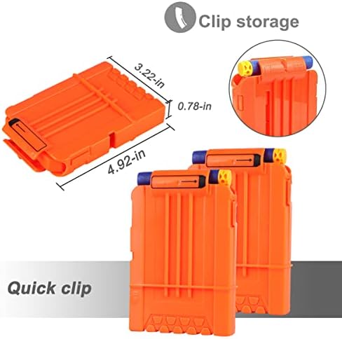 POKONBOY 2 Sets Tactical Vest Kits Compatible with Nerf Guns N-Strike Elite Series