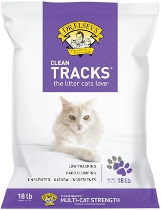 Dr. Elsey's® Clean Tracks Clumping Clay Cat Litter 40 lb. Bag